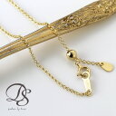ゴールド ネックレス18K ネックレス チェーン K18 ラウンドチェーン 1.3m幅(全長45cm) 18金 ネックレス レディース プレゼント DEVAS ディーヴァス