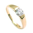 今ならラッピング無料◆AneCan掲載 (Brand アニーベル) K18ダイヤモンドデザインリング（婚約指輪・エンゲージリング）人気のふせこみタイプ