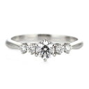 婚約指輪 ダイヤモンド ダイヤ リング エンゲージリング プラチナ950 VSクラス 0.30ct 鑑定書付 末広 母の日【今だけ代引手数料無料】