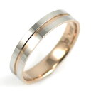 ( Brand Jewelry Oferta ) プラチナ950・K18ピンクゴールドペアリング(結婚指輪)【楽ギフ_包装】