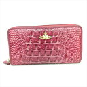 Vivienne Westwood(ヴィヴィアン・ウエストウッド) クロコ型押し 長財布 ピンク / 【ブランドバッグ】【中古】nb netshop