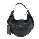 GUCCI(グッチ) セミショルダー バッグ 95332 黒 ブラック レザー【ブランドバッグ】 【中古】 netshop