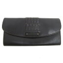 Salvatore Ferragamo(サルヴァトーレ・フェラガモ) フラップ長財布 茶 ブラウン レザー 【ブランド財布】 【中古】 netshop【2020225】