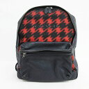 COACH(コーチ) リュック F71755 紺×赤 ナイロン×レザー【ブランドバッグ】 【中古】 netshop