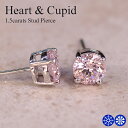 H&C/1.5ct ファンシーピンク ピアス 一粒 ピアス ...