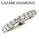 ラザールダイヤモンド 0.5ct ハーフエタニティー リング Pt950【中古】