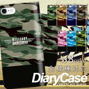 全機種対応 iphone iphone6 iphone6ケース iPhone7ケース iPhone7plusケース 手帳型 手帳 ケース レザー スマホケース Xperia Z5 Z1 compact iphonese GALAXY Xperi ARROWS AQUOS カバー スマホ 迷彩 迷彩柄 カモ カモ柄 ミリタリー アイフォン アンドロイド