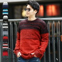 ◆シャギークルーニット◆ニット セーター ニットセーター メ...