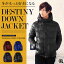 Destinyȃ_EWPbgMen's down jacket _E Y_E WPbg u] y Wp[ AE^[ Zn Yt@bV [ H~ X 傫TCY lCr[ ~ ~ lyr[őz