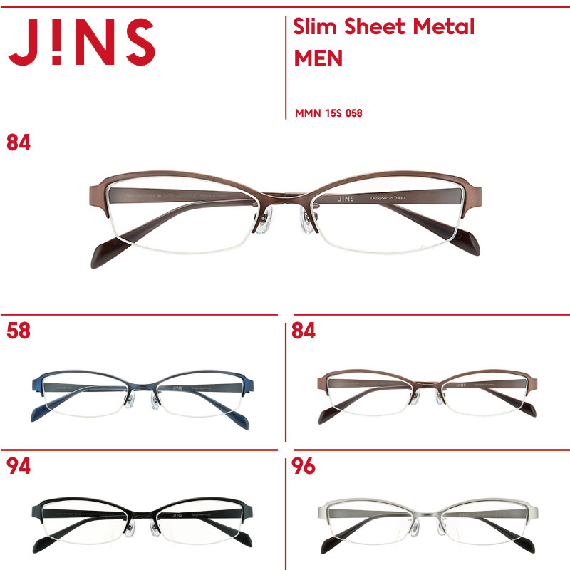 【Slim Sheet Metal】スリムシートメタル- JINS （ ジンズ メガネ め…...:jins-ec:10004359