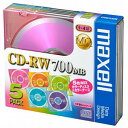 CD-RW80MIX1P5S }NZ f[^p4{ΉCD-RW 5pbN700MB J[~bNX maxell MQV[Y