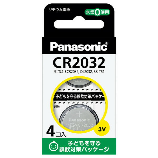 CR-2032 4H pi\jbN `ERCdr~4 Panasonic CR2032 [CR20324H]