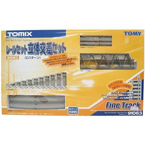 [鉄道模型]トミックス TOMIX (N)91063 ファイントラック レールセット立体交差セット レールパターンC 【税込】 [TOMIX 91063 リッタイ]【返品種別B】【送料無料】