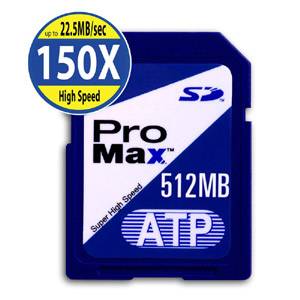 ATP hEhoEϏՌ 150{SD[J[h ATP ProMax 512MByōzv}cNXAF... ...