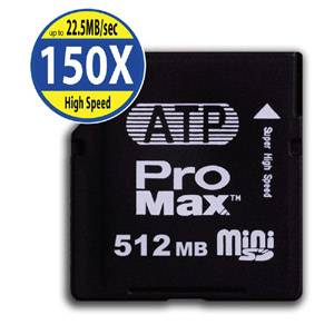 ATP hEhoEϏՌ 150{miniSD[J[h ATP ProMax 512MByōzv}cN... ...