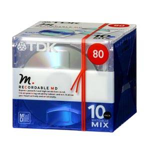 MD-UM80X10S【税込】 TDK 80分MD10枚パック [MDUM80X10S]【返品種別A】