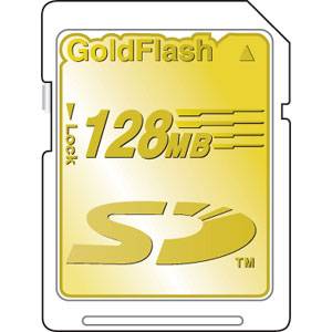 nUebN GoldFlash ShSDJ[h 128MByōzHBR-SD128MWP [HBRSD128MWP]