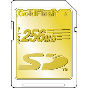 nUebN GoldFlash ShSDJ[h 256MByōzHBR-SD256MWP [HBRSD256MWP]