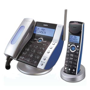 サンヨー デジタルコードレス留守番電話機(子機1台) 『TEL-DG7-S』