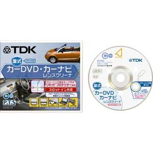 DVD-WSLC7G【税込】 TDK カーDVD/カーナビ用レンズクリーナー　(湿式) [DVDWSLC7G]【返品種別A】