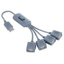 obt@[&nbsp;USB2.0 Hub oXp[@4|[g^Cv@iO[jyōz BHB4-U207/GY [... ...