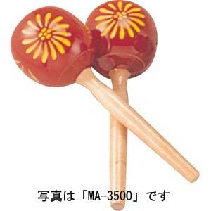 MA-4000-RED【税込】 マックストーン マラカス（赤） （2本1組）MARACAS [MA4000REDキクタニ]【返品種別B】