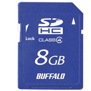 RSDC-S8GC4【税込】 バッファロー SDHCメモリーカード 8GB Class4 [RSDCS8GC4]【返品種別A】