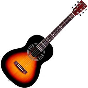 YEM23-VS【税込】 S.Yairi（ヤイリ） ミニエレアコギター　（ヴィンテージサンバースト） Compact E-Acoustic シリーズ [YEM23VS]【返品種別B】【送料無料】