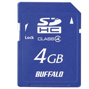 RSDC-S4GC4【税込】 バッファロー SDHCメモリーカード 4GB Class4 [RSDCS4GC4]【返品種別A】
