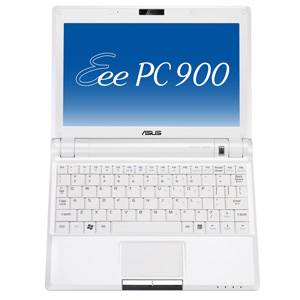 期間限定特価／ASUS／ノートパソコン「EeePC900-X」シャイニーホワイト【税込】 EEEPC900-WF004X [EEEPC900WF004X]