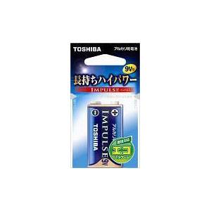 6LF22H-EC【税込】 東芝 アルカリ電池 9V形×1本入 IMPULSE [6LF22HEC]【返品種別A】