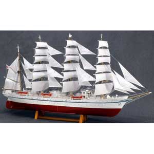 1/160 木製帆船模型 新日本丸（帆付） 【税込】 ウッディジョー [UD 1/160ニホンマル]【返品種別B】【送料無料】