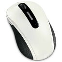 ワイヤレスMOBILEマウス4000WH【税込】 マイクロソフト 2.4GHzワイヤレスBluetrackマウス（サテン ホワイト）　D5D-00015 Microsoft Wireless Mobile Mouse 4000 [ワイヤレスMOBILEマウス4000WH]【返品種別A】