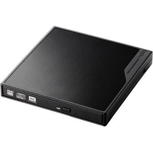 LDR-PME8U2LBK【税込】 ロジテック USB2.0対応 ポータブルDVDスーパーマルチドライブ（ブラック） [LDRPME8U2LBK]【返品種別A】【送料無料】