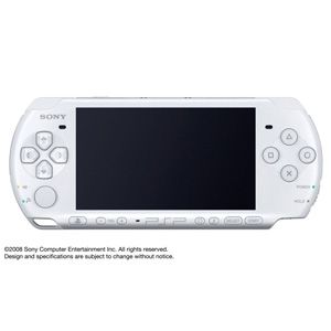 PSP「プレイステーション・ポータブル」（パール・ホワイト）  ソニー・コンピュータエンタテインメント [PSP3000PW PSPホンタイ]／※ポイント3倍は 11/14am9:59迄