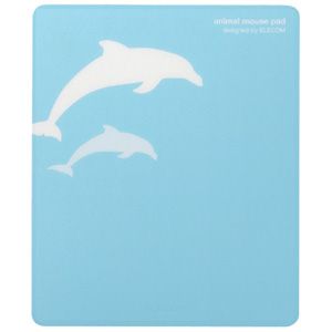 MP-111D【税込】 エレコム マウスパッド(イルカ) animal mousepad [MP111D]【返品種別A】【8/16am9:59迄プラチナ3倍ゴールド2倍】【Joshin webはネット通販1位(アフターサービスランキング)/日経ビジネス誌2012】