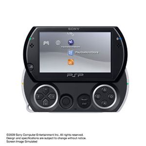 PSP「プレイステーション・ポータブル」go（ピアノ・ブラック）  ソニー・コンピュータエンタテインメント [PSP-N1000PB]送料0 ★