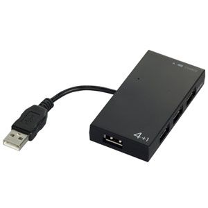 BSH5U02-BK【税込】 バッファロー 4ポート USB2.0ハブ(ブラック) [BSH5U02BK]【返品種別A】
