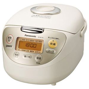 SR-NF101-C【税込】 パナソニック 電子ジャー炊飯器（5.5合炊き）　ベージュ Panasonic [SRNF101C]【返品種別A】【送料無料】