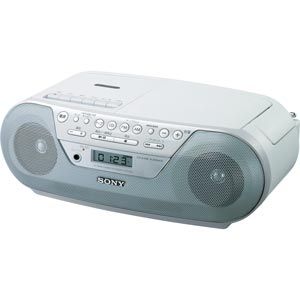 CFD-S05-W【税込】 ソニー CDラジオカセットコーダー　ホワイト SONY [CFDS05W]【返品種別A】【送料無料】