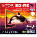 BEV25PWA20A【税込】 TDK 2倍速対応BD-RE 20枚パック　25GB　ホワイトプリンタブル [BEV25PWA20A]【返品種別A】【2sp_120810_blue】