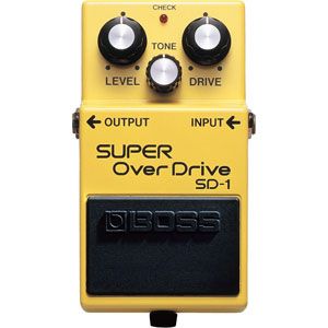 SD-1(T)【税込】 BOSS オーバードライブ SUPER OverDrive スーパーオーバードライブ [SD1T]【返品種別B】【送料無料】