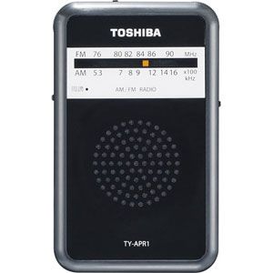 TY-APR1【税込】 東芝 AM/FMラジオ TOSHIBA [TYAPR1]【返品種別A】【Joshin webはネット通販1位(アフターサービスランキング)/日経ビジネス誌2012】