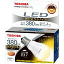 LDA5L-WE17 東芝 LED電球・ミニクリプトン形 5.4W（全光束：380 lm/電球色相当）・口金E17 E-CORE（イー・コア）「光が広がるタイプ」 [LDA5LWE17]