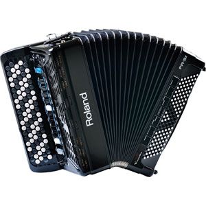 FR-3XB-BK【税込】 ローランド ボタンタイプ・Vアコーディオン　ミッドナイトグレー Roland V-Accordion [FR3XBBK]【返品種別B】【送料無料】【8/16am9:59迄プラチナ3倍ゴールド2倍】【Joshin webはネット通販1位(アフターサービスランキング)/日経ビジネス誌2012】