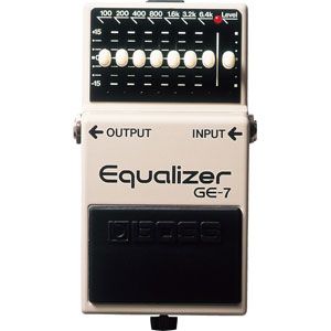 GE-7-T【税込】 BOSS 7バンド・イコライザー Equalizer [GE7T]【返品種別B】【送料無料】【8/16am9:59迄プラチナ3倍ゴールド2倍】【Joshin webはネット通販1位(アフターサービスランキング)/日経ビジネス誌2012】