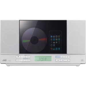iPod対応CDポータブルシステム（ホワイト）[NX-PB10-W] - 日本ビクター