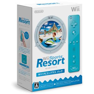 【Wii】Wii Sports Resort（Wiiスポーツリゾート）Wiiリモコンプラスパック 【税込】 任天堂 [RVL-Q-RZTJスポ-ツリゾ-ト]【返品種別B】【送料無料】【8/16am9:59迄プラチナ3倍ゴールド2倍】【Joshin webはネット通販1位(アフターサービスランキング)/日経ビジネス誌2012】