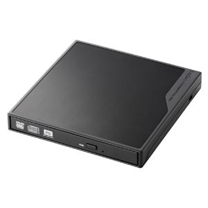 LDR-PME8U2VBK【税込】 ロジテック ポータブルタイプ USB 2.0 外付型DVD-スーパーマルチユニット（ブラック） [LDRPME8U2VBK]【返品種別A】【送料無料】