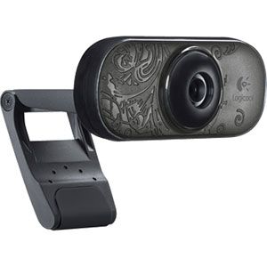 C210【税込】 ロジクール 130万画素WEBカメラ(ダークグレー＆グレー) Logicool Webcam C210 [C210]【返品種別A】